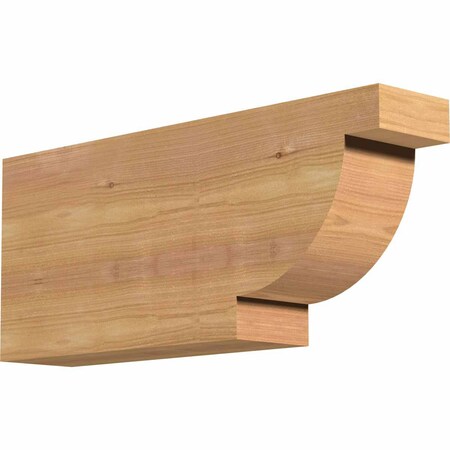 Ekena Millwork Alpine Smooth Rafter Tail, Western Red Cedar, 3 1/2"W x 8"H x 18"L RFT04X08X18ALP00SWR